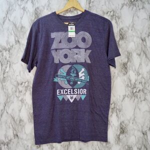 Zoo York Excelsior Purple Graphic T Shirt T-Shirt Large Men's Tee